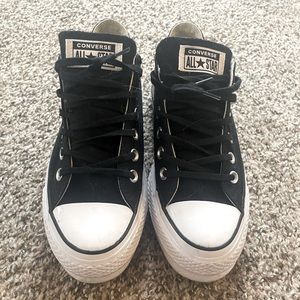 PLATFORM chuck taylors!